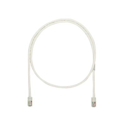 Cable de Parcheo UTP Categoría 5e, con Plug Modular en Cada Extremo – 3 Metros (9.84 Pies) – Blanco Mate - imagen 1