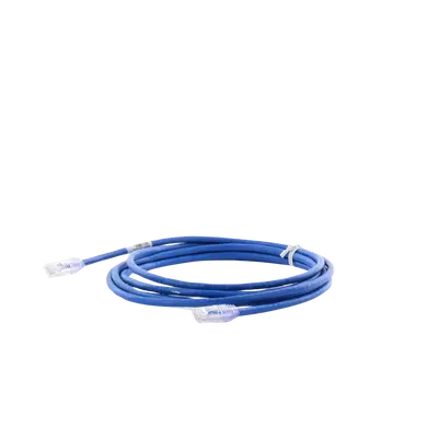 Cable de Parcheo UTP Categoría 6, con Plug Modular en Cada Extremo – 3 Metros (9.84 Pies) – Azul - imagen 2