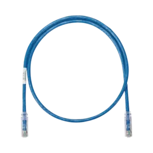 Cable de Parcheo UTP Categoría 6, con Plug Modular en Cada Extremo - 0.3 Metros (1 Pie) - Azul