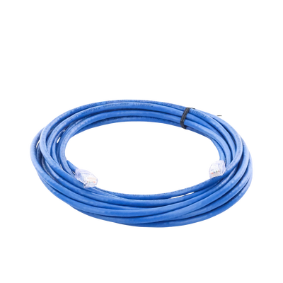 Cable de Parcheo UTP Categoría 6, con Plug Modular en Cada Extremo – 6 Metros (19.69 Pies) – Azul - imagen 4