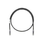 Cable de Parcheo UTP Categoría 6, con Plug Modular en Cada Extremo – 2 Metros (6.56 Pies) – Negro miniatura 1