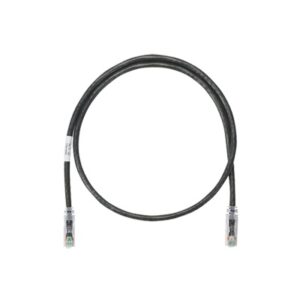 Cable de Parcheo UTP Categoría 6, con Plug Modular en Cada Extremo - 3 Metros (9.84 Pies) - Negro