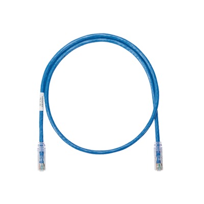 Cable de Parcheo UTP Categoría 6, con Plug Modular en Cada Extremo – 4.3 Metros (14.11 Pies) – Azul - imagen 1