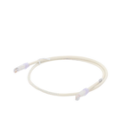 Cable de Parcheo UTP Categoría 6, con Plug Modular en Cada Extremo – 1 Metro (3.28 Pies) – Blanco Mate miniatura 3