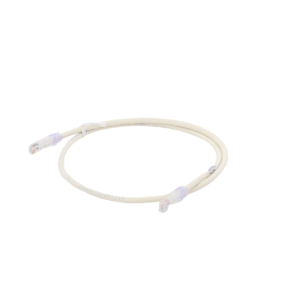 Cable de Parcheo UTP Categoría 6, con Plug Modular en Cada Extremo – 1 Metro (3.28 Pies) – Blanco Mate - imagen 3