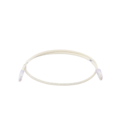 Cable de Parcheo UTP Categoría 6, con Plug Modular en Cada Extremo – 1 Metro (3.28 Pies) – Blanco Mate - imagen 4