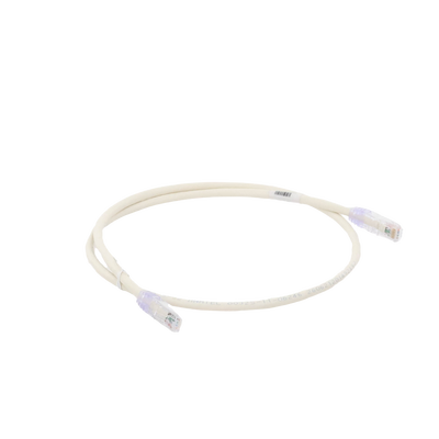 Cable de Parcheo UTP Categoría 6, con Plug Modular en Cada Extremo – 1 Metro (3.28 Pies) – Blanco Mate - imagen 5