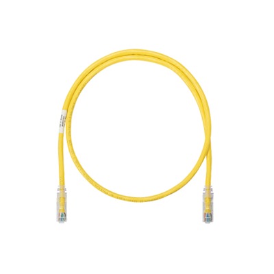 Cable de Parcheo UTP Categoría 6, con Plug Modular en Cada Extremo – 1.5 Metros (4.92 Pies) – Amarillo - imagen 1
