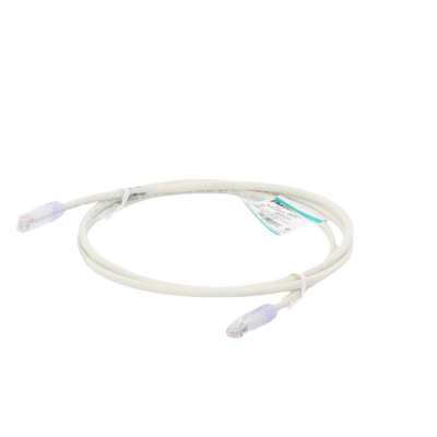 Cable de Parcheo UTP Categoría 6, con Plug Modular en Cada Extremo – 1.5 Metros (4.92 Pies) – Blanco Mate - imagen 2