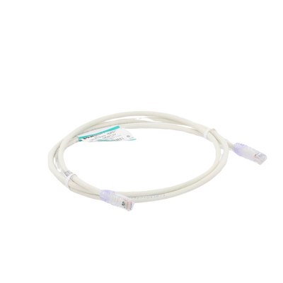 Cable de Parcheo UTP Categoría 6, con Plug Modular en Cada Extremo – 1.5 Metros (4.92 Pies) – Blanco Mate - imagen 3