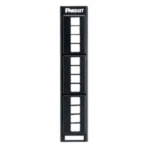 Panel de Parcheo Modular Keystone (Sin Conectores), de Montaje en Pared Usando Accesorio Wb89d, 12 Puertos