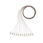 Kit de 12 Pigtails con Conector LC, Multimodo 50/125 OM4, 900um, de 1 Metro (3.28 Pies) miniatura 1