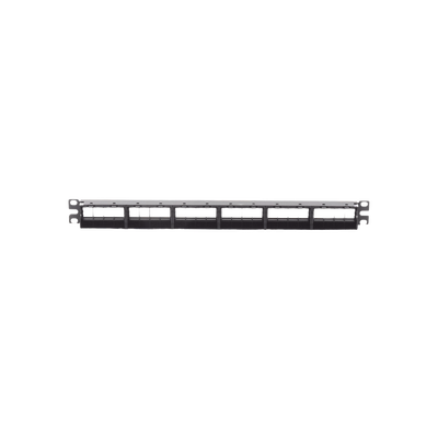 Panel de Parcheo Modular Keystone (Sin Conectores), Numerado y Espacio para Etiquetas, de 24 Puertos, 1UR - imagen 4