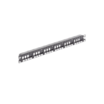 Panel de Parcheo Modular Keystone (Sin Conectores), Numerado y Espacio para Etiquetas, de 24 Puertos, 1UR miniatura 5