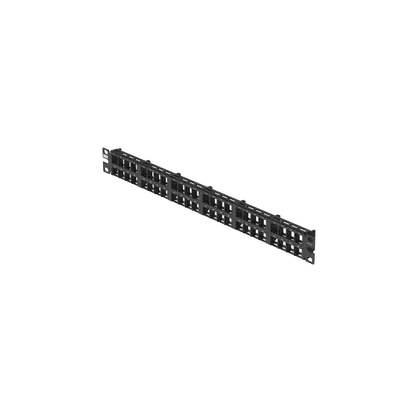 Panel de Parcheo Modular de Alta Densidad, Keystone (Sin Conectores), Identificación con Etiqueta Adhesiva, de 48 Puertos en 1 UR - imagen 3