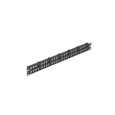 Panel de Parcheo Modular de Alta Densidad, Keystone (Sin Conectores), Identificación con Etiqueta Adhesiva, de 48 Puertos en 1 UR - imagen 4