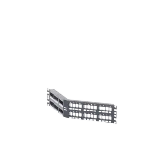 Panel de Parcheo Modular Keystone (Sin Conectores), Angulado, de 48 Puertos, 2UR