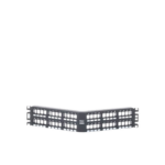 Panel de Parcheo Modular Keystone (Sin Conectores), Angulado, de 48 Puertos, 2UR miniatura 3