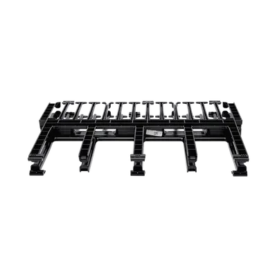 Organizador de Cables Horizontal NetManager de Alta Densidad, Doble (Frontal y Posterior), Para Rack de 19in, 1UR - imagen 4