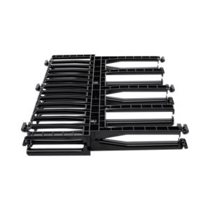 Organizador de Cables Horizontal NetManager de Alta Densidad, Doble (Frontal y Posterior), Para Rack de 19in, 1UR