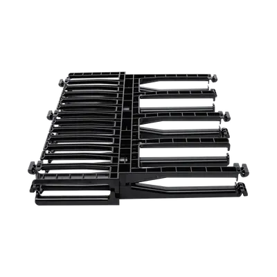 Organizador de Cables Horizontal NetManager de Alta Densidad, Doble (Frontal y Posterior), Para Rack de 19in, 1UR - imagen 2