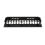 Organizador de Cables Horizontal NetManager de Alta Densidad, Sencillo (Solo Frontal), Para Rack de 19in, 1UR miniatura 4