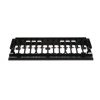 Organizador de Cables Horizontal NetManager de Alta Densidad, Sencillo (Solo Frontal), Para Rack de 19in, 1UR - imagen 4
