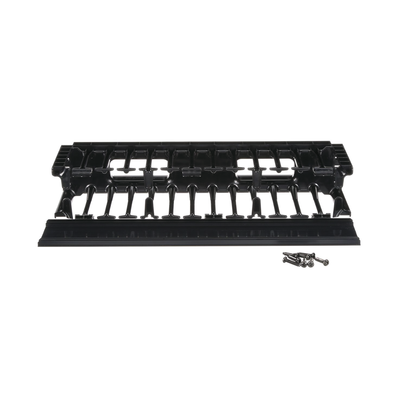 Organizador de Cables Horizontal NetManager de Alta Densidad, Sencillo (Solo Frontal), Para Rack de 19in, 2UR - imagen 3