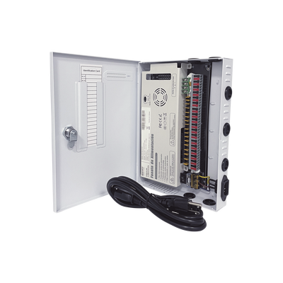 Fuente / 11-15 V / 18 canales / 20 A / Alta tecnología en seguridad / Doble ventilador / Hasta 1.8 Amperes por Salida / Filtro de ruido por canal / Diseño de alta gama. - imagen 6