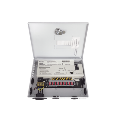 Fuente / 11-15 V / 9 canales / 16 A / Alta tecnología en seguridad / Doble ventilador / Hasta 1.8 Amperes por Salida / Filtro de ruido por canal / Diseño de alta gama. - imagen 4