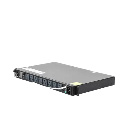 PDU Switchable y Monitoreable por Toma (MS) para Distribución de Energía, Enchufe de Entrada NEMA 5-15P, Con 8 Salidas 5-20R, Horizontal 19in, 120 Vca, 15 Amp, 1UR - imagen 3