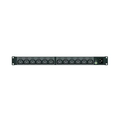 PDU Básico para Distribución de Energía, Enchufe de Entrada NEMA L6-20P, Con 13 Contactos C13, Instalación Horizontal de 19in, 1UR, 20 Amp, 220 Vca - imagen 2