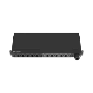 PDU Básico para Distribución de Energía, Enchufe de Entrada NEMA L6-30P, Con 12 Contactos C13, Instalación Horizontal de 19in, 1UR, 30 Amp, 208 Vca