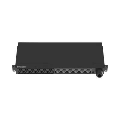 PDU Básico para Distribución de Energía, Enchufe de Entrada NEMA L6-30P, Con 12 Contactos C13, Instalación Horizontal de 19in, 1UR, 30 Amp, 208 Vca - imagen 1