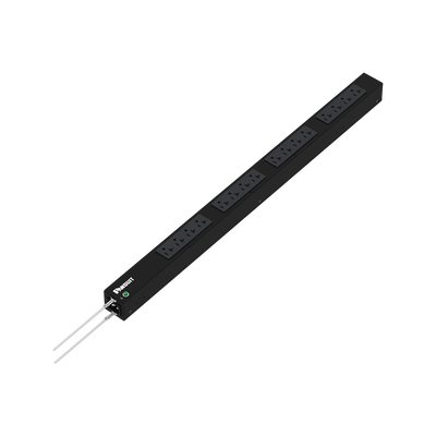 PDU Básico para Distribución de Energía, Enchufe de Entrada NEMA 5-15P, Con 16 Contactos NEMA 5-20R, de Instalación Vertical, 15 Amp, 120 Vca - imagen 1