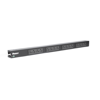 PDU Básico para Distribución de Energía, Enchufe de Entrada NEMA 5-20P, Con 16 Contactos NEMA 5-20R, de Instalación Vertical, 20 Amp, 120 Vca - imagen 3