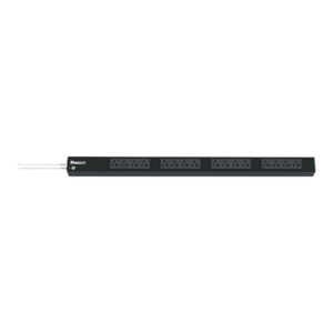 PDU Básico para Distribución de Energía, Enchufe de Entrada NEMA 5-20P, Con 16 Contactos NEMA 5-20R, de Instalación Vertical, 20 Amp, 120 Vca