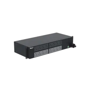 PDU Básico para Distribución de Energía, Enchufe de Entrada NEMA L5-30P, Con 16 Contactos NEMA 5-20R, Instalación Horizontal de 19in, 2 UR, 30 Amp, 120 Vca