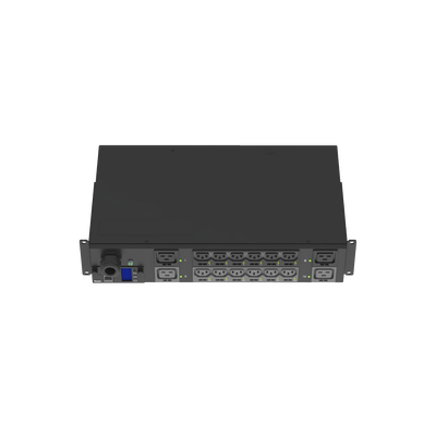 PDU Monitoreable y Switchable (MS) para Distribución de Energía, Enchufe de Entrada NEMA L6-30P, Con 12 Salidas C13 y 4 Salidas C19, Horizontal 19in, 208 Vca, 30 Amp, 2UR - imagen 2