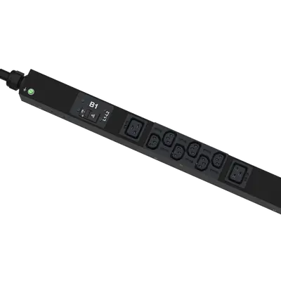 PDU Monitoreable (MI) para Distribución de Energía, Enchufe de Entrada NEMA L21-30P, Con 18 Salidas C13 y 6 C19, de Instalación Vertical, 208 Vca, 30 Amp - imagen 3