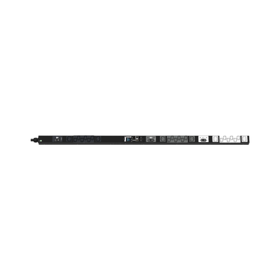 PDU Monitoreable (MI) para Distribución de Energía, Enchufe de Entrada NEMA L21-30P, Con 18 Salidas C13 y 6 C19, de Instalación Vertical, 208 Vca, 30 Amp - imagen 1