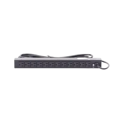 PDU Básico Para Distribución de Energía, Con 12 Tomas NEMA 5-15R Traseras, 1UR, 15 Amp, 120 Vca - imagen 5