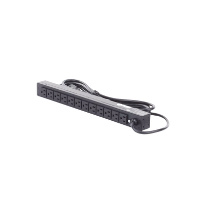 PDU Básico Para Distribución de Energía, Con 12 Tomas NEMA 5-15R Traseras, 1UR, 15 Amp, 120 Vca - imagen 6