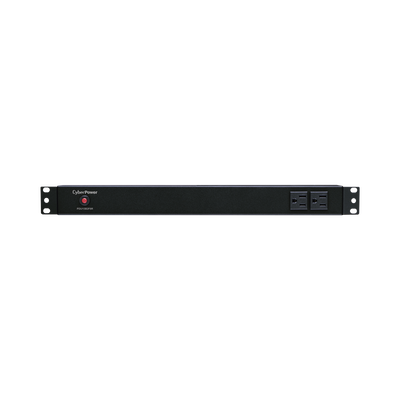 PDU Básico Para Distribución de Energía, Con 8 Tomas NEMA 5-15R Traseras y 2 Tomas 5-15R Frontales, 1UR, 15 Amp, 120 Vca - imagen 3