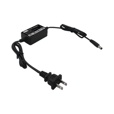Adaptador de Pared de 12Vcc @ 1 A con cable y clavija Nema 1-15 / 0.5 metros a la toma de alimentación / 0.5 metros a la conexión del dispositivo - imagen 2