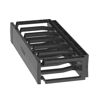Organizador de Cables Horizontal PatchRunner™, Sencillo (Solo Frontal), Para Rack de 19in, 2UR - imagen 4