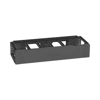 Organizador de Cables Horizontal PatchRunner™, Sencillo (Solo Frontal), Para Rack de 19in, 2UR - imagen 1