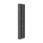 Organizador Vertical PatchRunner™, Doble (Frontal y Posterior), Para Rack Abierto de 45 Unidades, 8in de Ancho, Color Negro miniatura 3