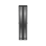 Organizador Vertical PatchRunner™, Doble (Frontal y Posterior), Para Rack Abierto de 45 Unidades, 10in de Ancho, Color Negro miniatura 2