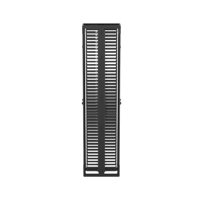 Organizador Vertical PatchRunner™, Doble (Frontal y Posterior), Para Rack Abierto de 45 Unidades, 10in de Ancho, Color Negro - imagen 2